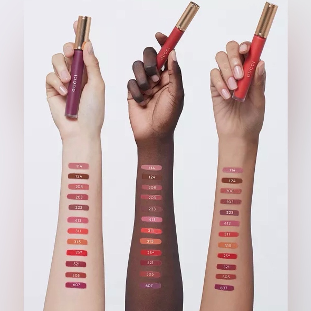 Gucci Liquid Matte Lip Color — Goldie Red 25 - Picture 3 of 10